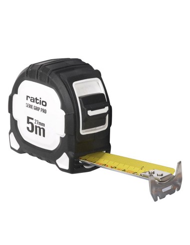 FLEXOMETRO CINTA 27/5 M. MAG.GRIP PRO