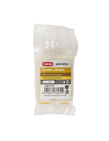 RECAMBIO MINIRODI. VELOUR, 6CM, 2 UNID