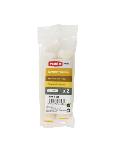 RECAMBIO MINIRODI. VELOUR,11CM, 2 UNID
