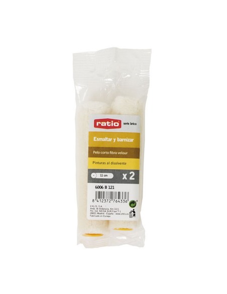 RECAMBIO MINIRODI. VELOUR,11CM, 2 UNID