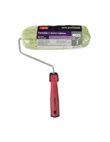 RODILLO HILO VERDE Ø 60MM, 22CM FACHADAS