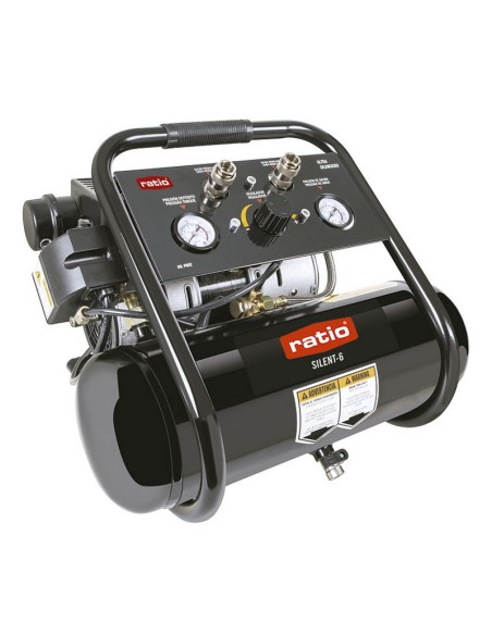 COMPRESOR PORTATIL SILENCIOSO 1HP 230V