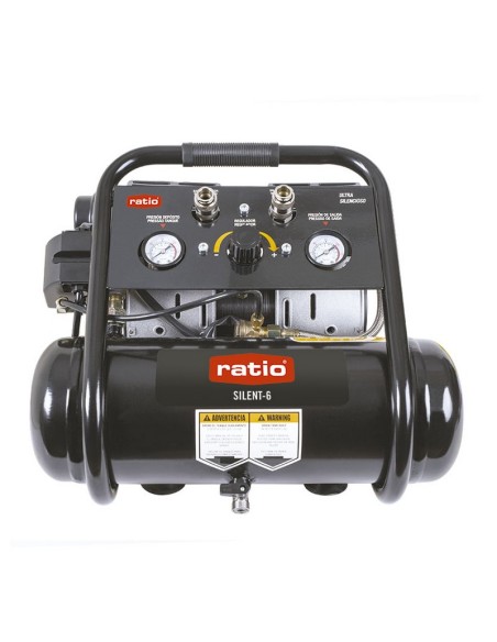 COMPRESOR PORTATIL SILENCIOSO 1HP 230V