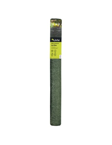 MALLA OCULTACION 2X10 M. VERDE