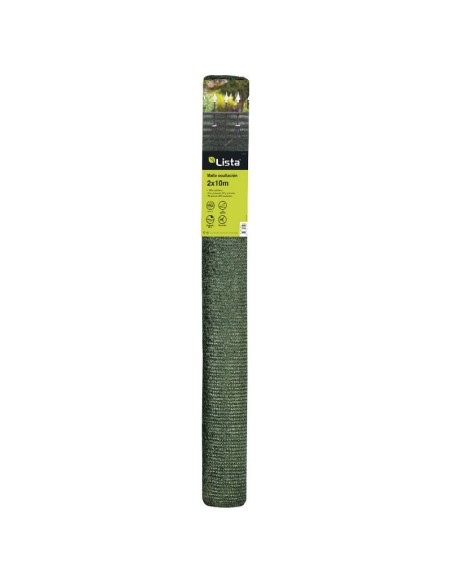 MALLA OCULTACION 2X10 M. VERDE