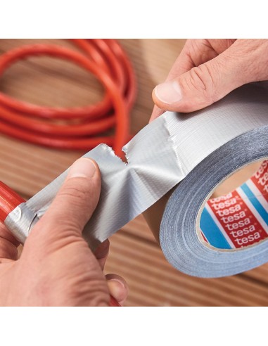 CINTA AMERICANA TESA PRO 50MMX25M. PLATA