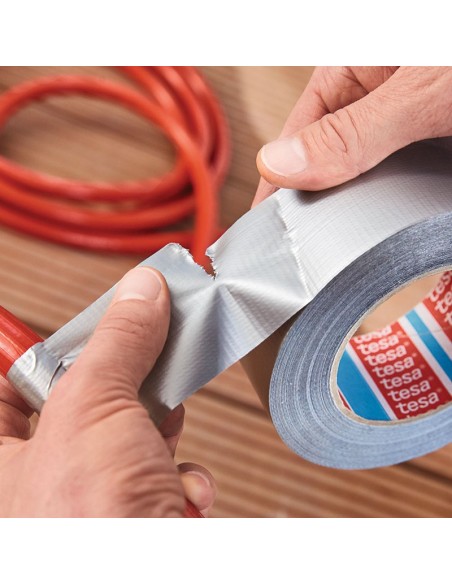 CINTA AMERICANA TESA PRO 50MMX25M. PLATA