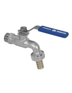 GRIFO CURVO MANDO PALANCA 3/4X3/4"XDIA20 2