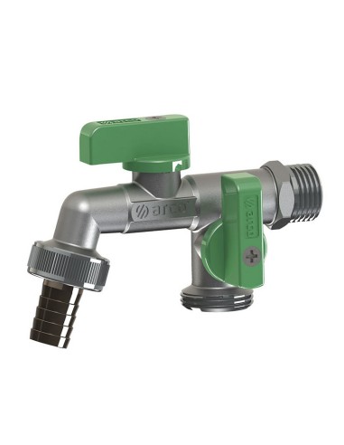 GRIFO CURVO DOBLE MAC 1/2X3/4X3/4"XDIA15