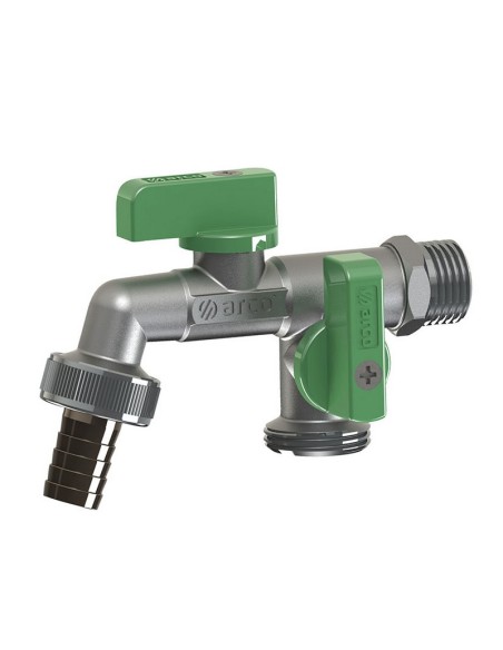 GRIFO CURVO DOBLE MAC 1/2X3/4X3/4"XDIA15