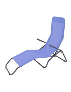 TUMBONA ACERO/TEXTILENE RECLIN.AZUL 2
