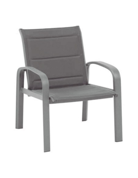 CONJUNTO METÁLICO 2 SILLONES+MESA. ANT.