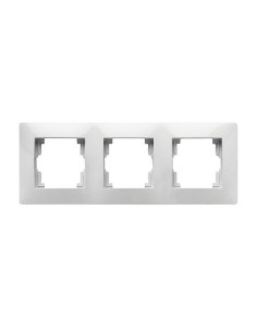 MARCO TRIPLE SERIE HABITAT 15  BLANCO 2