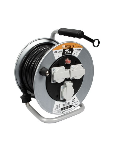 ENROLLACABLE MET DUOLEC 25 M 3X2,5 IP-55