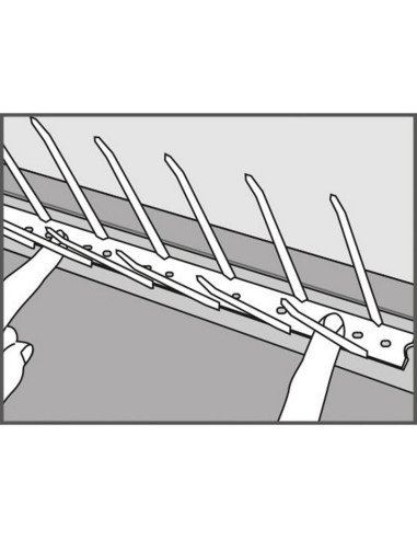 AHUYENTADOR/PINCHOS PALOMAS POLICARB.1M