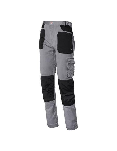 PANTALON STRETCH GRIS