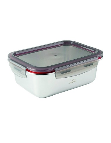 FIAMBRERA RECTANGULAR ECOINOX 1250ML.