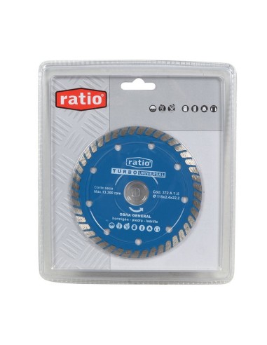 DISCO TURBO UNIVERSAL 115 MM.RATIO