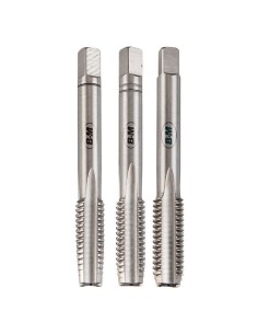 JUEGO MACHOS HSS M5X0,80 3 UNIDADES