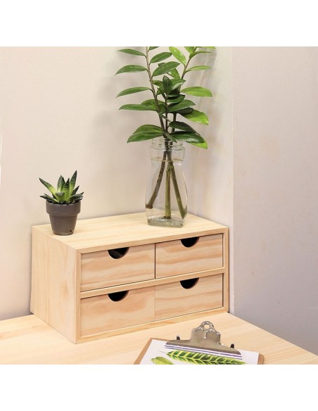 CAJONERA MADERA ASTIGARRAGA 4 CAJONES