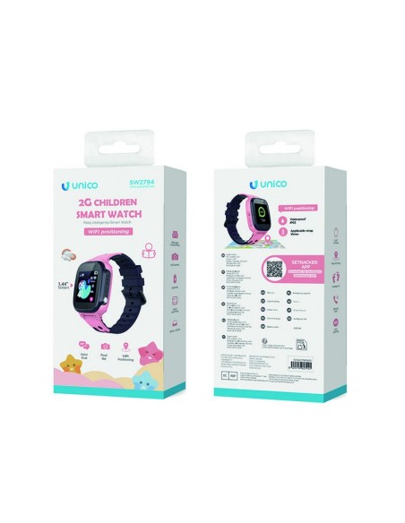 SMARTWATCH NIÑOS ROSA UNICO