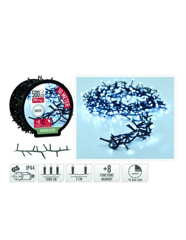MICROCLUSTER 500 LED LUZ BLANCA 10M.