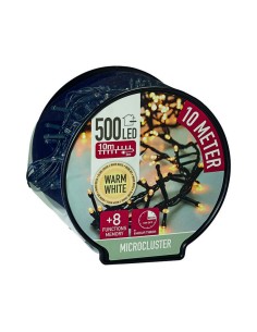 MICROCLUSTER 500 LED LUZ BCA CALIDA 10M.