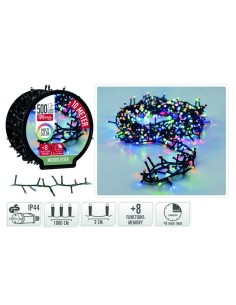 MICROCLUSTER 500 LED MULTICOLOR 10M.