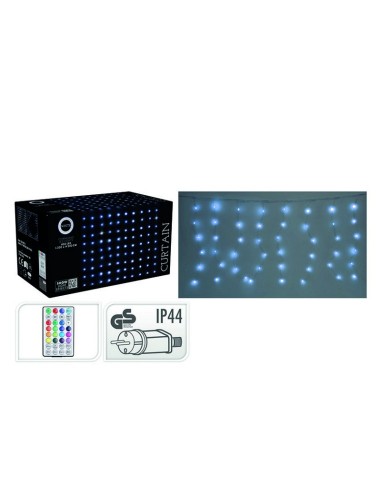 CORTINA 400 LED LUZ BLANCA 2x2M.