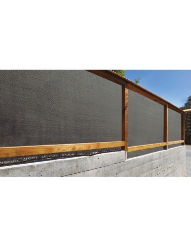 MALLA OCULTACIÓN 1 X 5 M. ANTRACITA