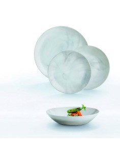 VAJILLA 18 PZAS. DIWALI GRANIT MARBRE LU