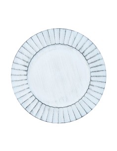 BAJO PLATO 33CM.ANTIQUE BLANC HABITAT QD