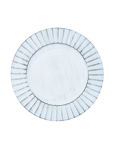 BAJO PLATO 33CM.ANTIQUE BLANC HABITAT QD