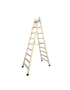 ESCALERA MADERA PLABELL 9 PELDAÑOS 60MM