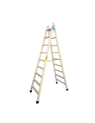 ESCALERA MADERA PLABELL 9 PELDAÑOS 60MM