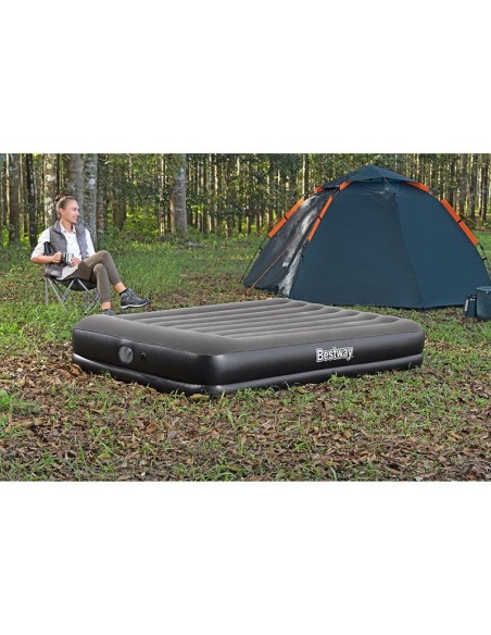 COLCHÓN HINCHABLE QUEEN  TRITECH + BOMBA