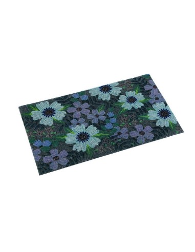 FELPUDO FLORAL 40X70 CM.