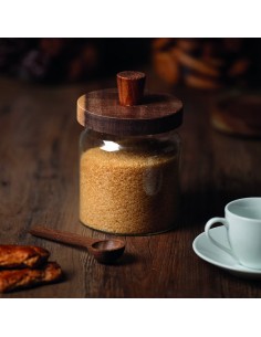 BOTE CRISTAL C/CUCHARA 470ML.11,2X9X13,5 2