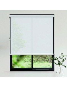 CORTINA ENROL.SUNSCREEN BLANCO 150X180