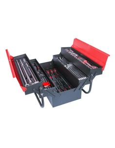 CAJA METALICA 63 PZAS.CHR-V 5 COMPARTIM. 2