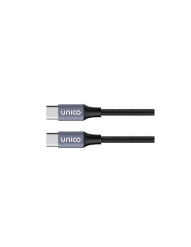 CABLE C-C 60W 3A 2M NEGRO UNICO