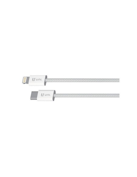 CABLE C-LIGHTNING 30W 3A 2M BLANCO UNICO