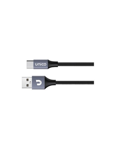 CABLE C-USB 18W 3A 2M NEGRO UNICO