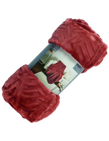 MANTA SOFA FRANELA 150X200CM. TERRA