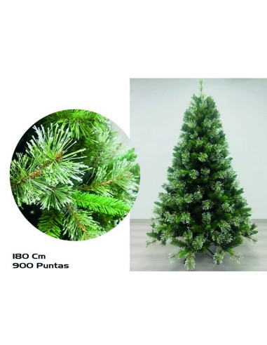 PINO NAVIDAD NEVADO 180 CM. 900 PUNTAS
