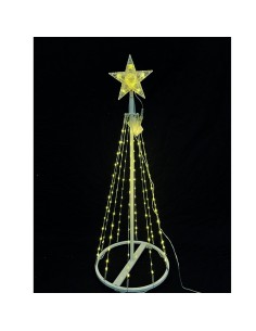 CONO CORTINA 140 LED BCO.CALIDO 8FUNC.90