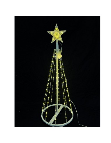 CONO CORTINA 140 LED BCO.CALIDO 8FUNC.90