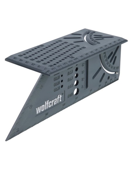 ESCUADRA PLASTICO 3D 212X62X74 WOLFCRAFT
