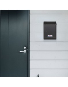 BUZON EXTERIOR MET. LAREDO. NEGRO. 2