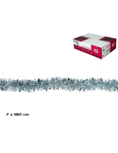 GUIRNALDA PLATA 7X180 CM.